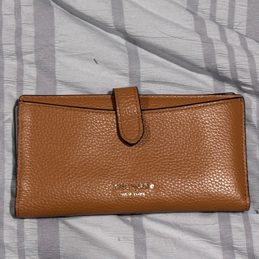Kate Spade Tan Leather Wallet